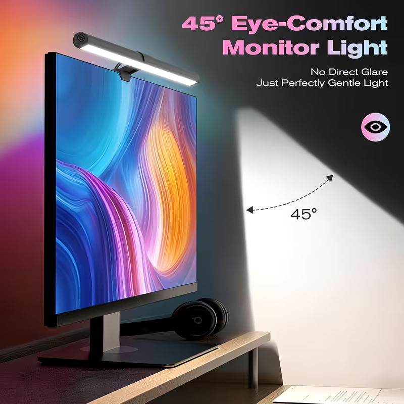 No Rgb Gaming Pc - Lampu Monitor LED Bertenaga USB, Lampu