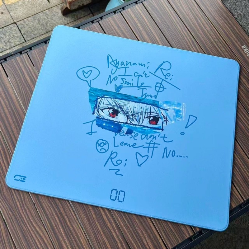 Japan Pc Gaming - Evangelion Rei Ayanami Mousepad Anime Printing