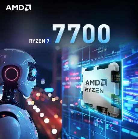 Pc Gaming Amd Ryzen 7 - Prosesor AMD Ryzen 7 7700 Baru