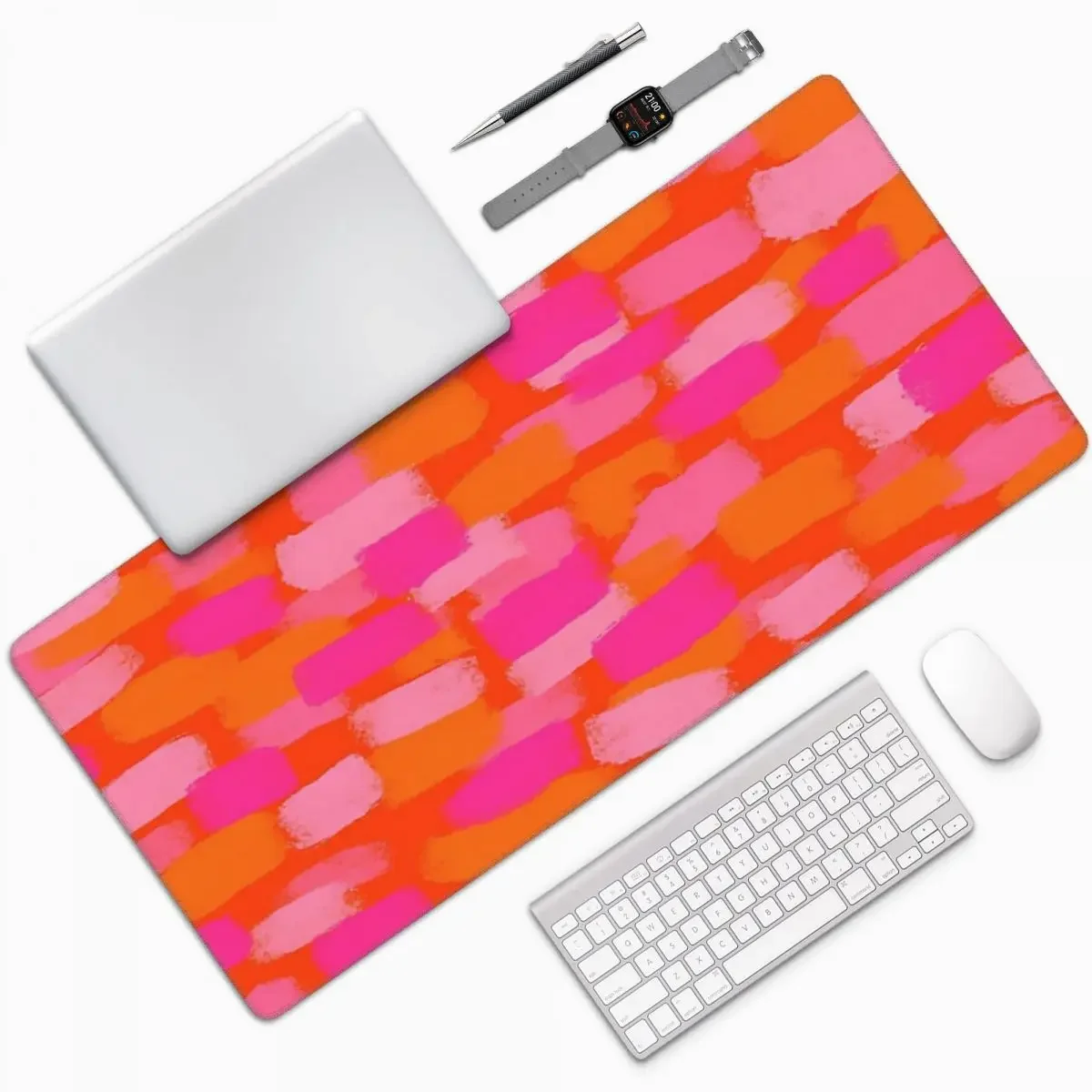 Pc Gaming Orange - Abstrak, Merah Muda dan Oranye, Efek