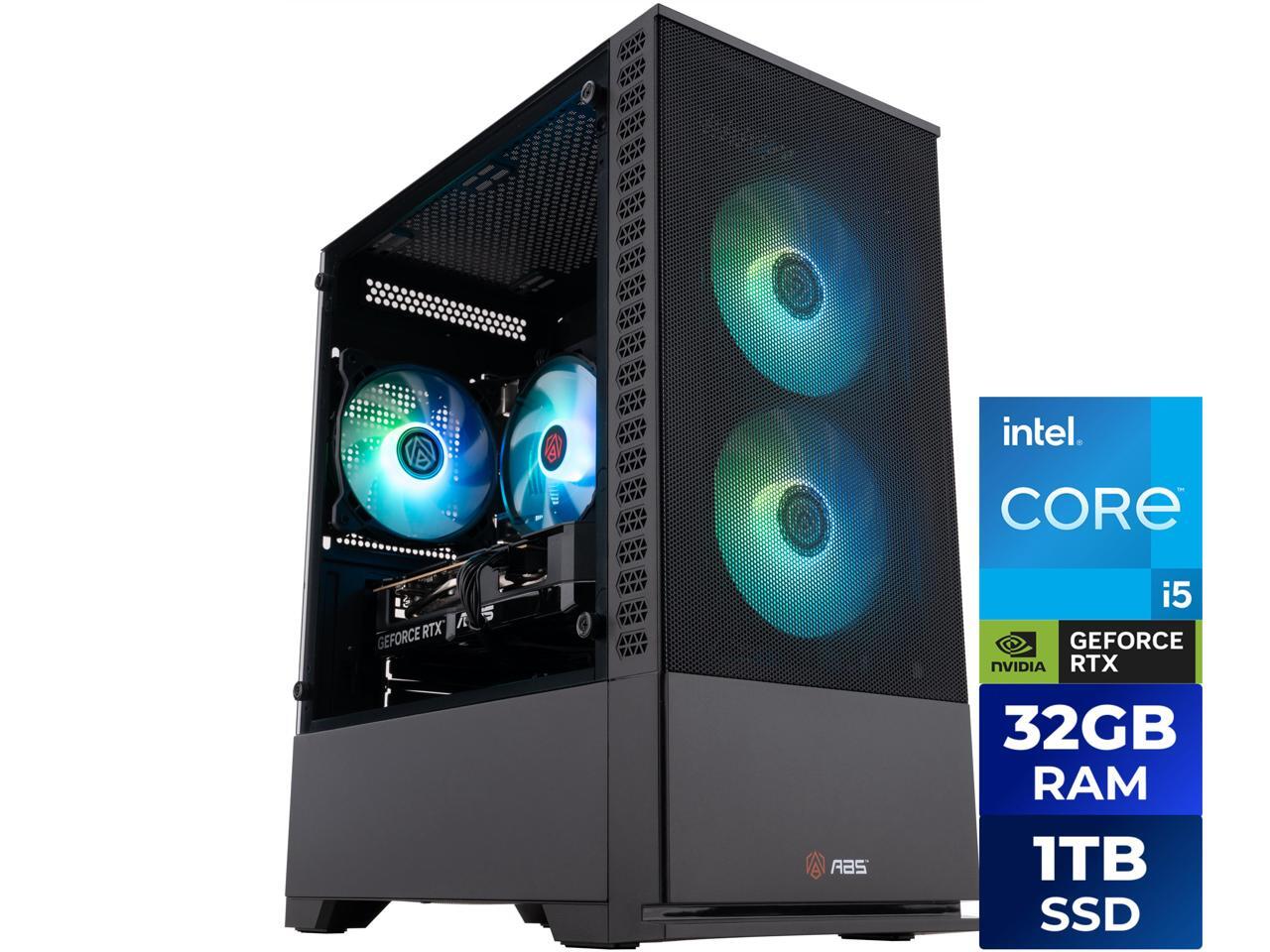 Pc Gaming Rtx - PC Gaming ABS Cyclone Aqua Prebuilt
