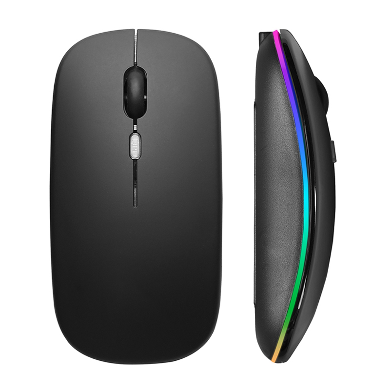 No Rgb Gaming Pc - Mouse Nirkabel RGB Isi Ulang USB