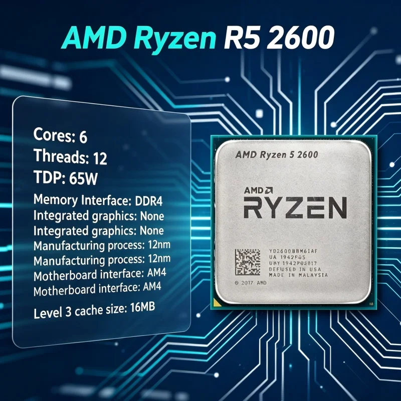 Amd Cpu Ryzen 5 - Peningkatan CPU AMD Ryzen 5 2600