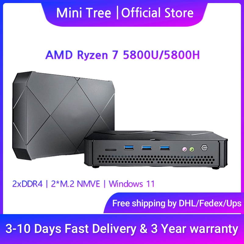 Amd Cpu Ryzen 5 - AMD Radeon komputer Mini Gamer, PC