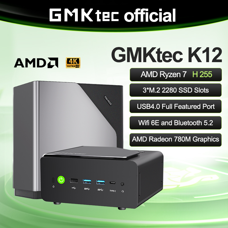 Pc Gaming Amd Ryzen 7 - GMKtec K12 Mini PC AMD Ryzen.