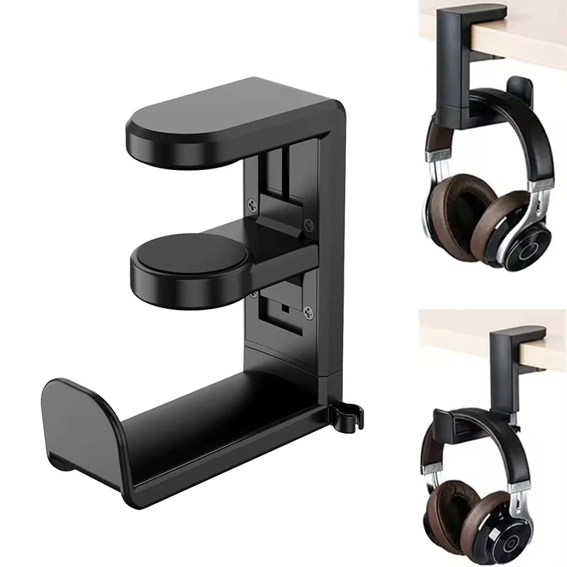 Gaming Headset - Penyangga Headphone Gaming Universal, Gantungan Headset,