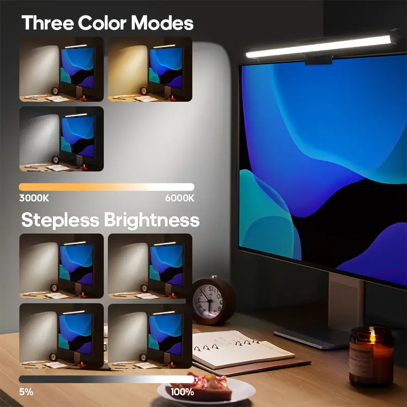 Lampu Monitor LED Bertenaga US - No Rgb Gaming Pc ulasan dan harga