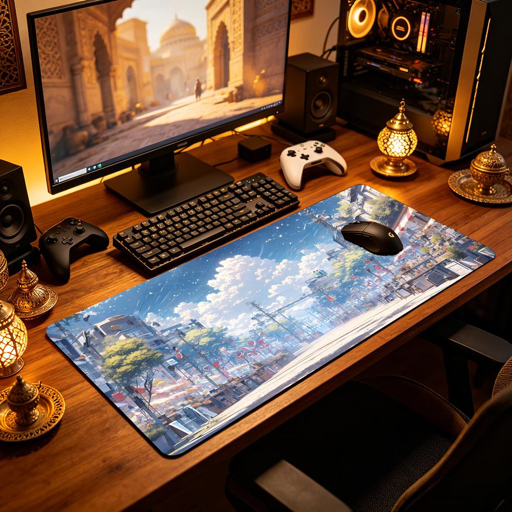 Alas Mouse Besar Motif Pemanda - Pc Gaming Cloud Free ulasan dan harga