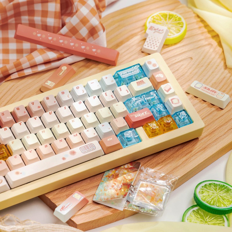 Set Keycaps Tema Laut Oranye,  - Pc Gaming Orange ulasan dan harga