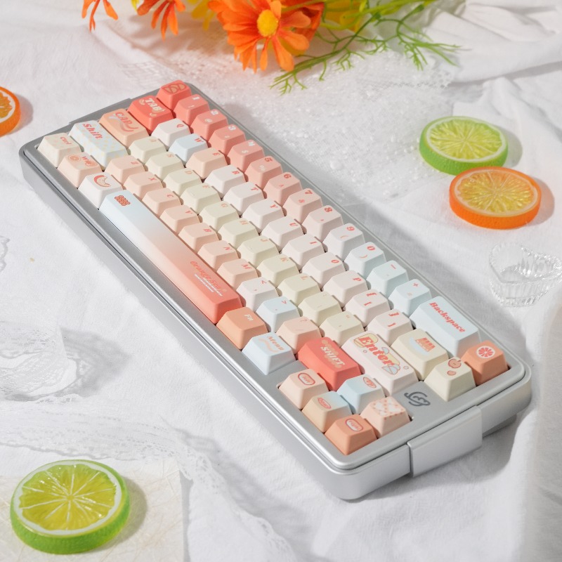 Set Keycaps Tema Laut Oranye,  - Pc Gaming Orange ulasan dan harga