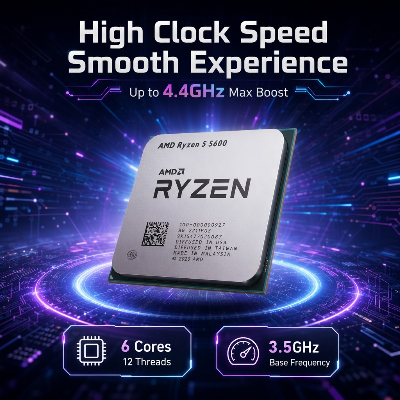 AMD Ryzen 5 5600 untuk Perakit - Amd Cpu Ryzen 5 ulasan dan harga