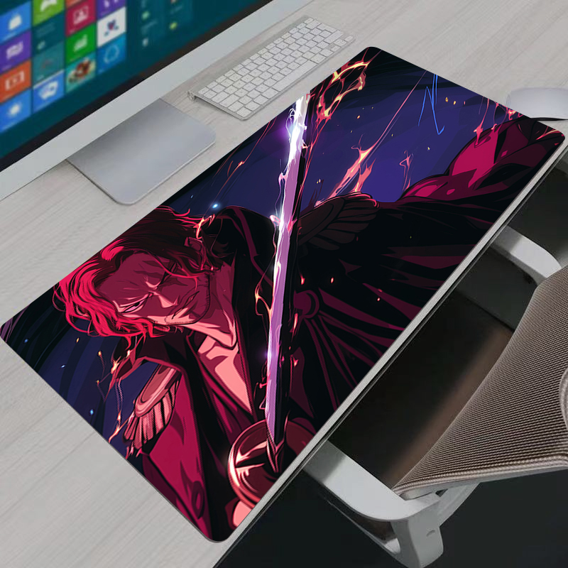 One Piece Shanks Mouse Pad Bes - Pc Gaming Gratis ulasan dan harga