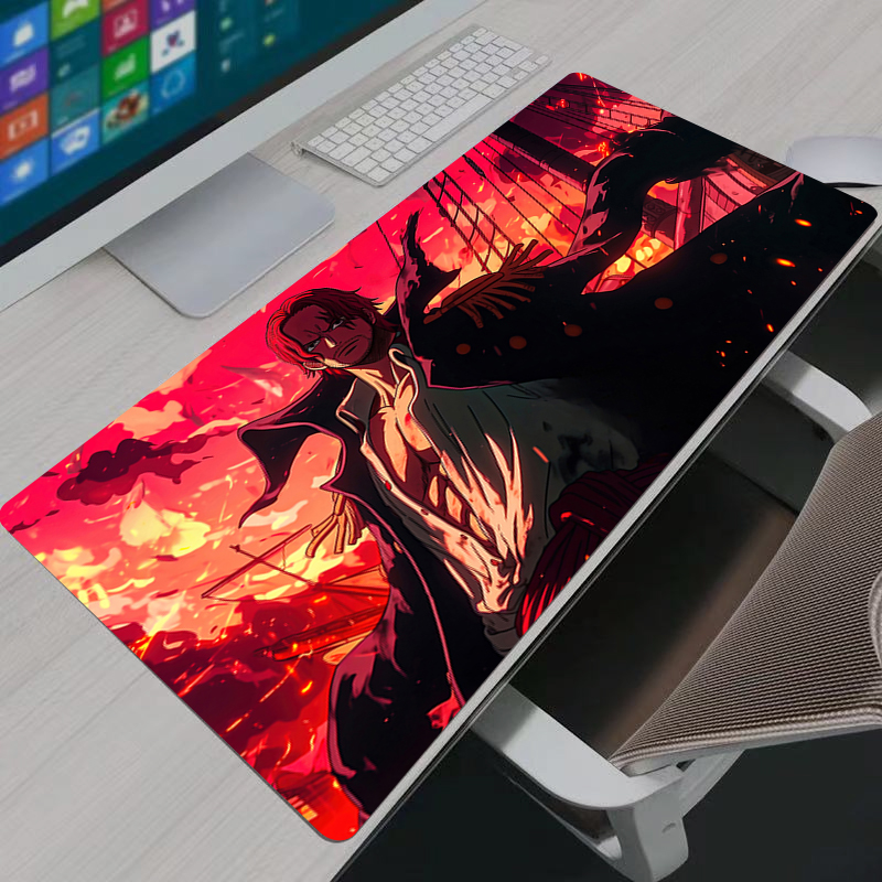 One Piece Shanks Mouse Pad Bes - Pc Gaming Gratis ulasan dan harga