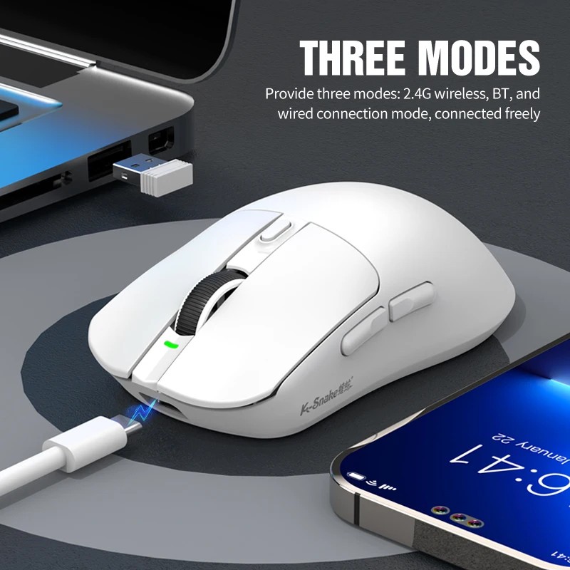 KS X11 Mouse Nirkabel Multiwar - Pc Gaming Orange ulasan dan harga