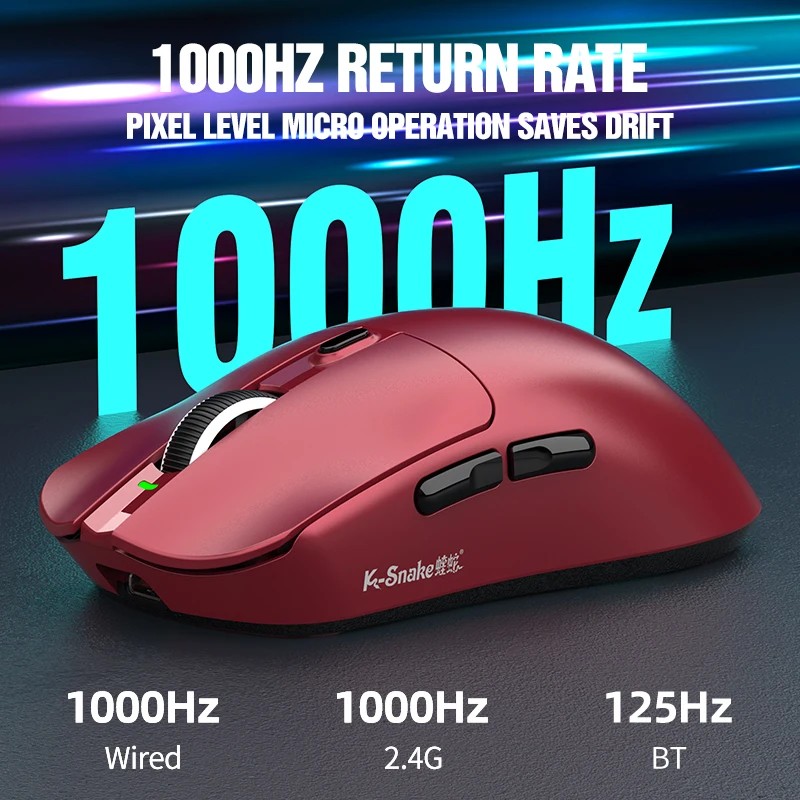 KS X11 Mouse Nirkabel Multiwar - Pc Gaming Orange ulasan dan harga