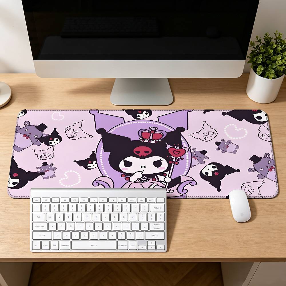 K-Kuromi Alas Mouse Lucu Karet - Pc Gaming Kuromi ulasan dan harga