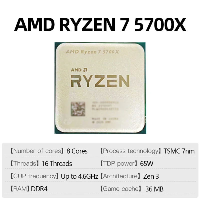 AMD Ryzen 7 5700X yang Dapat D - Pc Gaming Amd Ryzen 7 ulasan dan harga