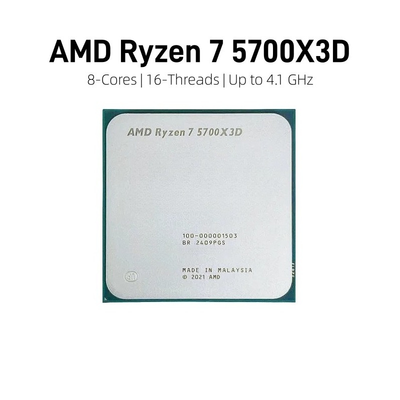 AMD Ryzen 7 5700X3D CPU Massal - Pc Gaming Amd Ryzen 7 ulasan dan harga