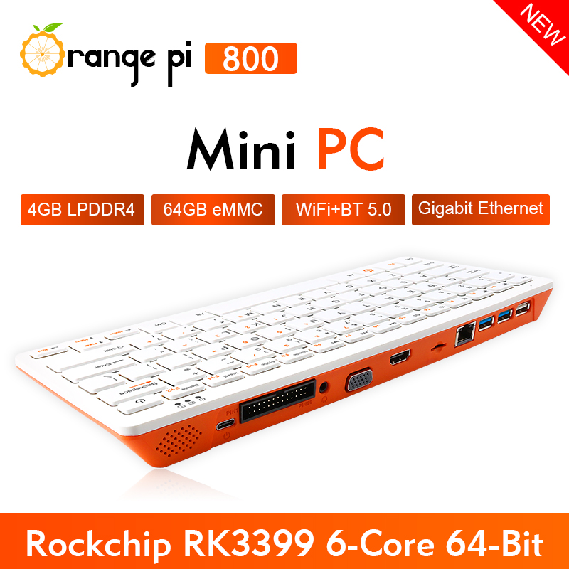 Orange Pi 800 + 5V4A Catu Daya - Pc Gaming Orange ulasan dan harga