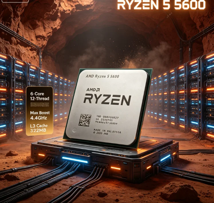 CPU AMD Ryzen 5 5600 6 Core 12 - Amd Cpu Ryzen 5 ulasan dan harga
