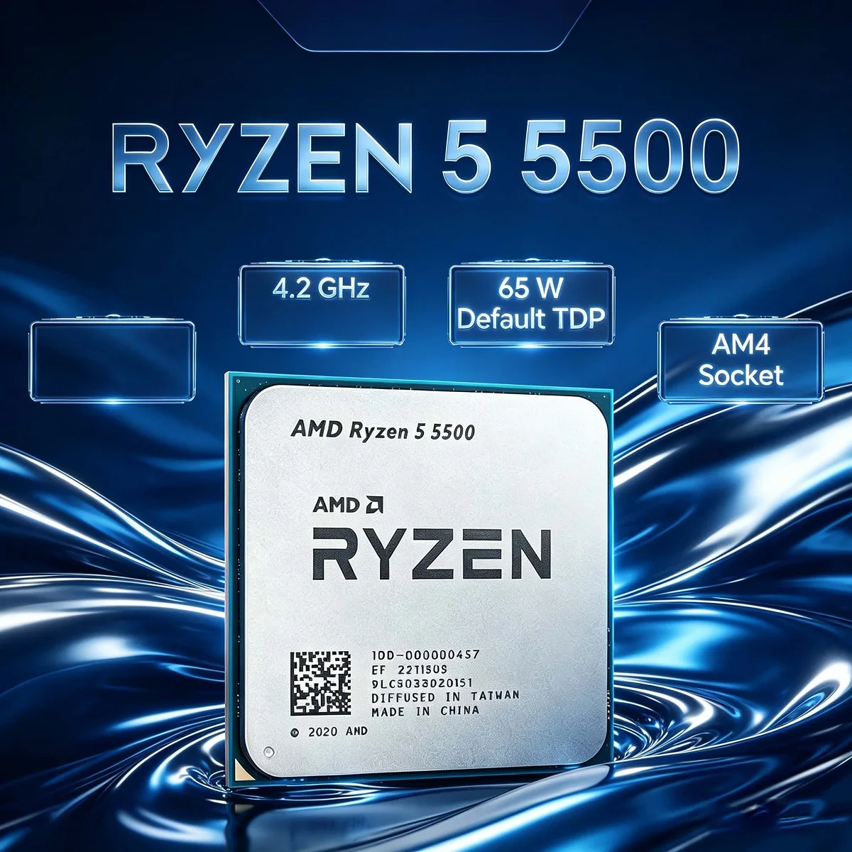 AMD Ryzen 5 5500 R5 5500 CPU D - Amd Cpu Ryzen 5 ulasan dan harga