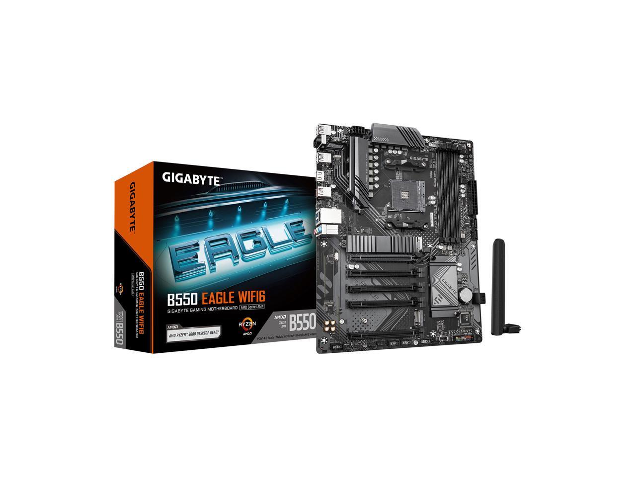 Motherboard GIGABYTE B550 EAGL - Amd Cpu Ryzen 5 ulasan dan harga