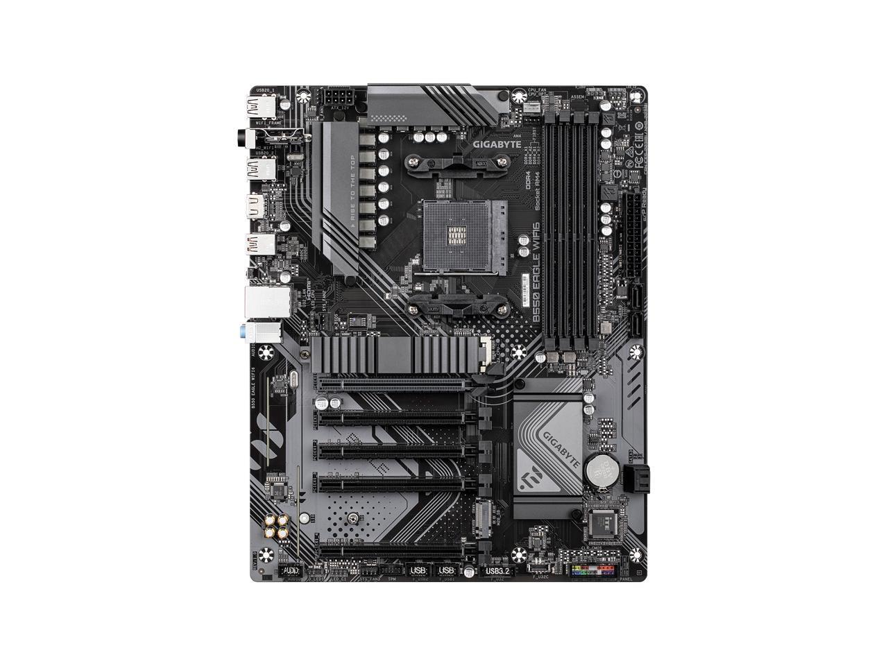 Motherboard GIGABYTE B550 EAGL - Amd Cpu Ryzen 5 ulasan dan harga