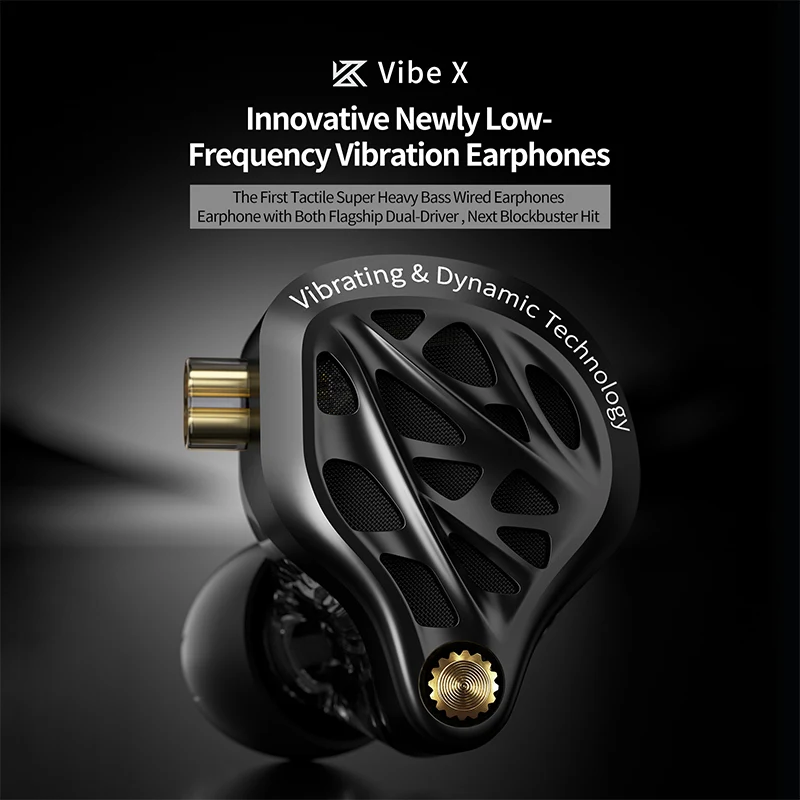 KZ Vibe X Earphone Getaran Fre - Gaming Headset ulasan dan harga