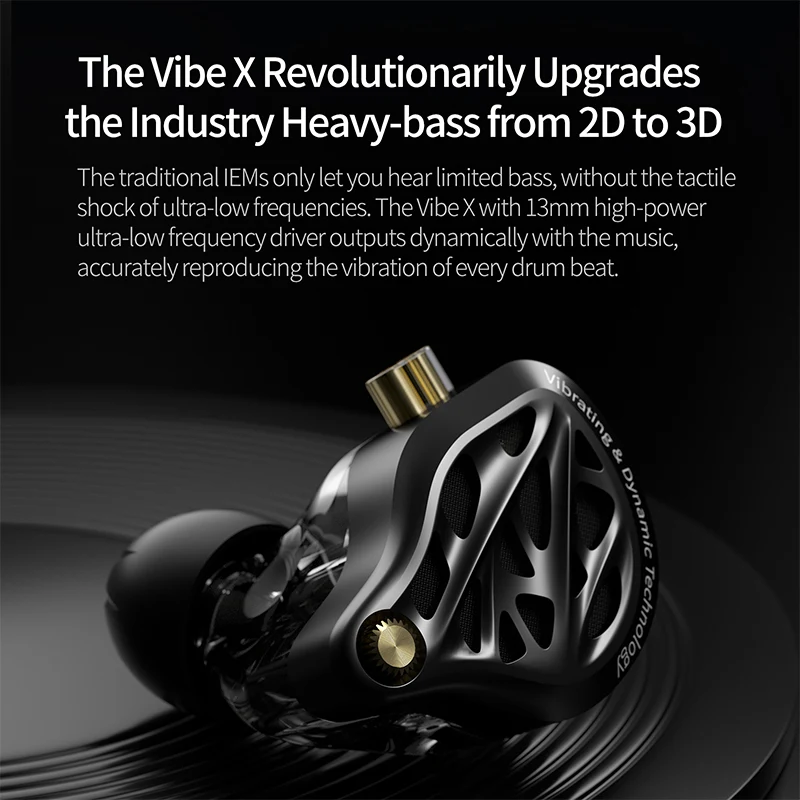 KZ Vibe X Earphone Getaran Fre - Gaming Headset ulasan dan harga
