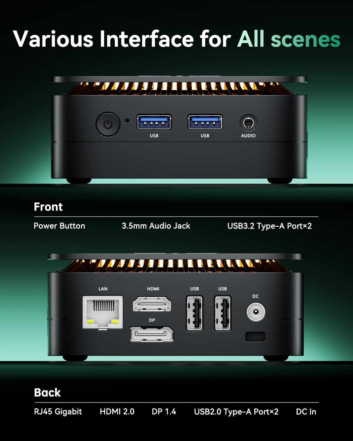 KAMRUI Mini PC AMD R3 3250U 8G - Pc Gaming Amd Ryzen 7 ulasan dan harga