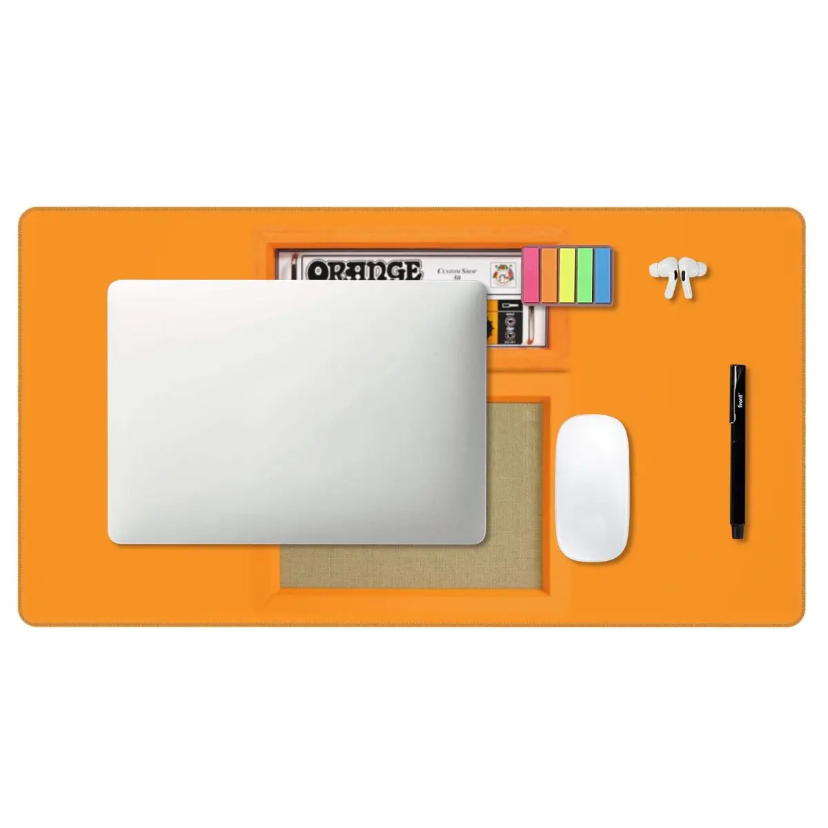 Alas Mouse Besar Warna Oranye  - Pc Gaming Orange ulasan dan harga