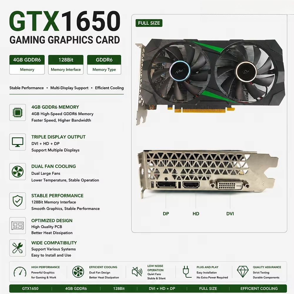 Kartu Grafis GTX 1650 4GB GDDR - Pc Gaming Gtx 1650 ulasan dan harga