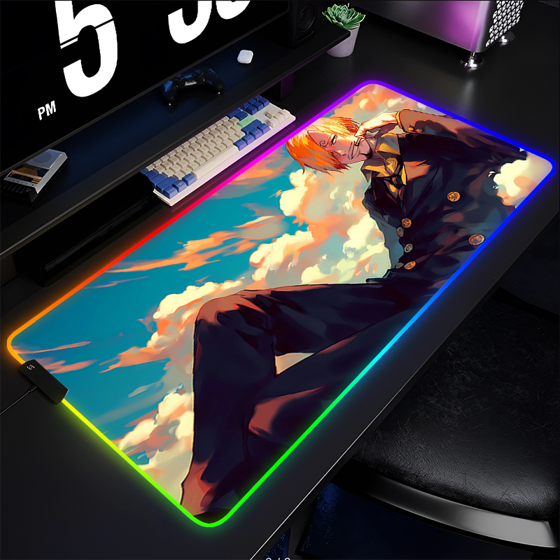 Alas Mouse RGB Anime One Piece - No Rgb Gaming Pc ulasan dan harga