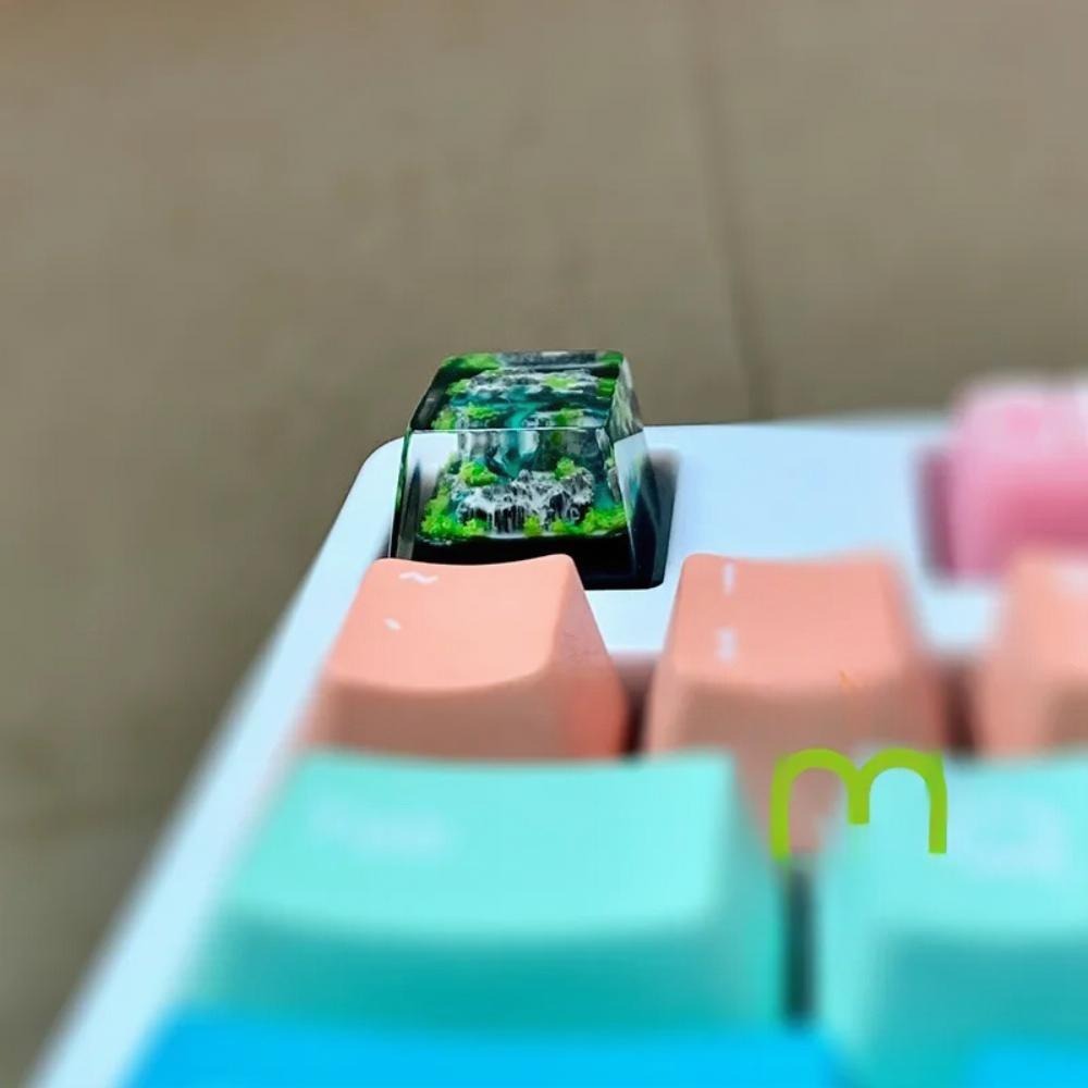 Keycap Gunung dan Laut Resin A - No Rgb Gaming Pc ulasan dan harga