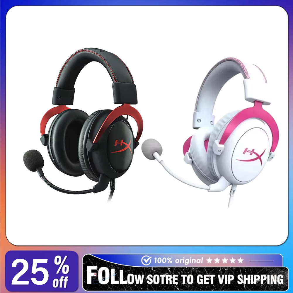 Headphone Hyperx Cloud II Vers - Pc Gaming Cloud Free ulasan dan harga