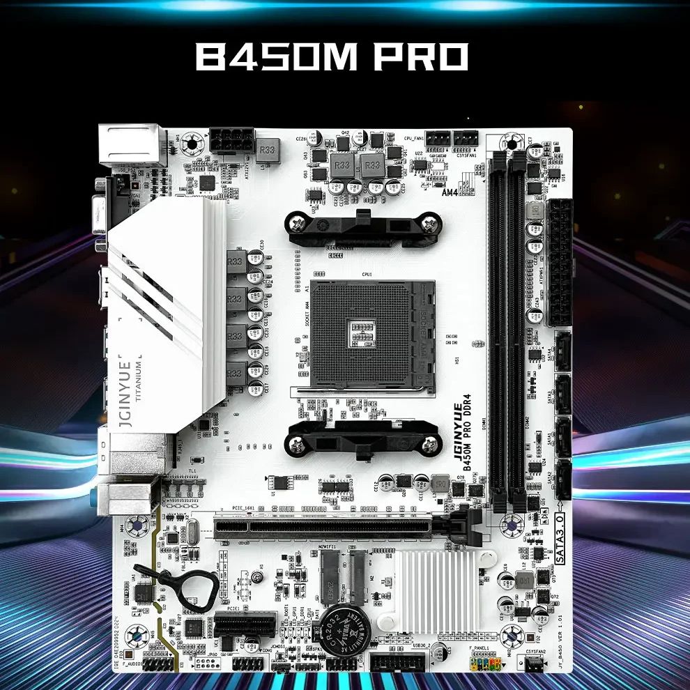 JGINYUE AM4 Motherboard menduk - Amd Cpu Ryzen 5 ulasan dan harga