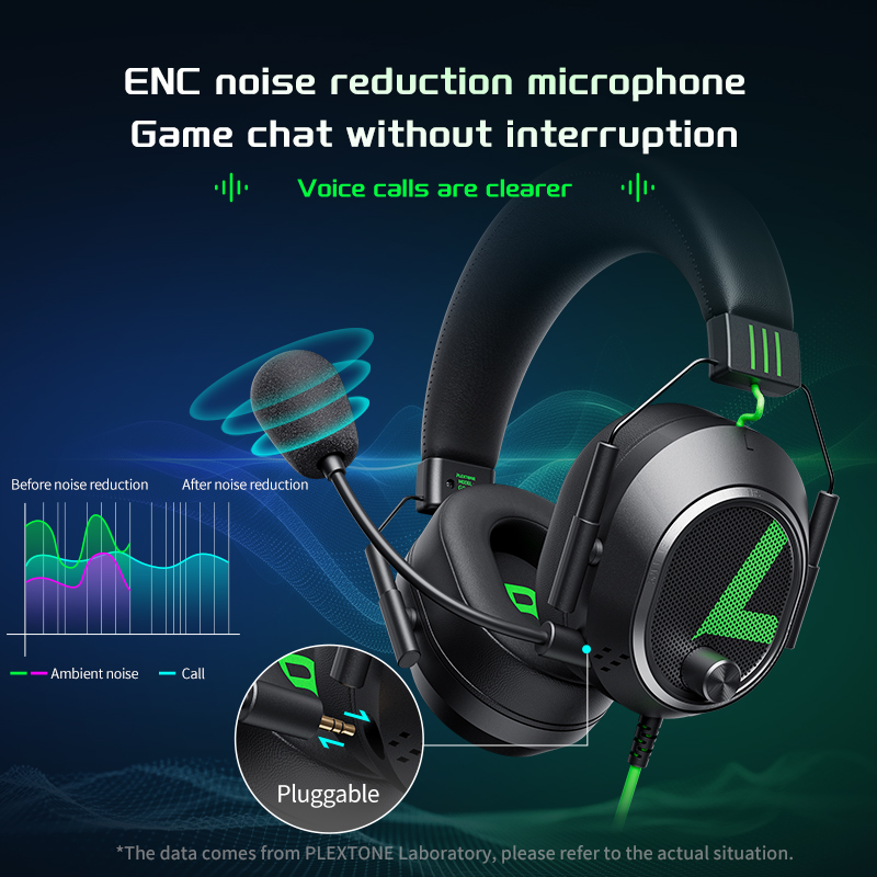PLEXTONE G810 Headphone Gamer  - Gaming Headset ulasan dan harga