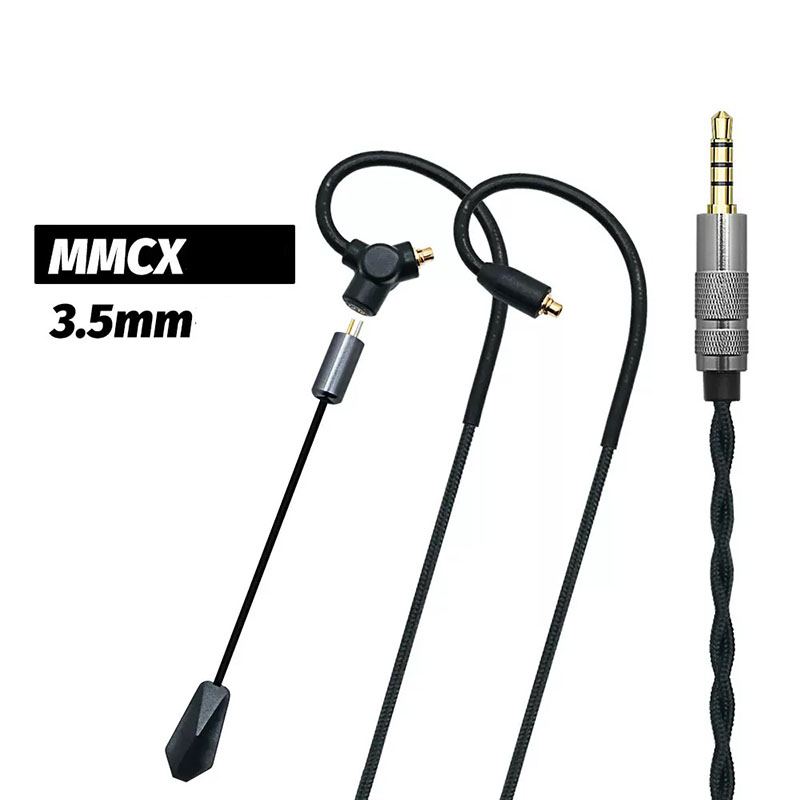 Kabel Earphone Gaming 0.78 QDC - Gaming Headset ulasan dan harga